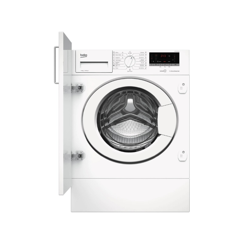 Beko Integrated Front-load Washing Machine 8 kg 1400 rpm WITV8712X0W