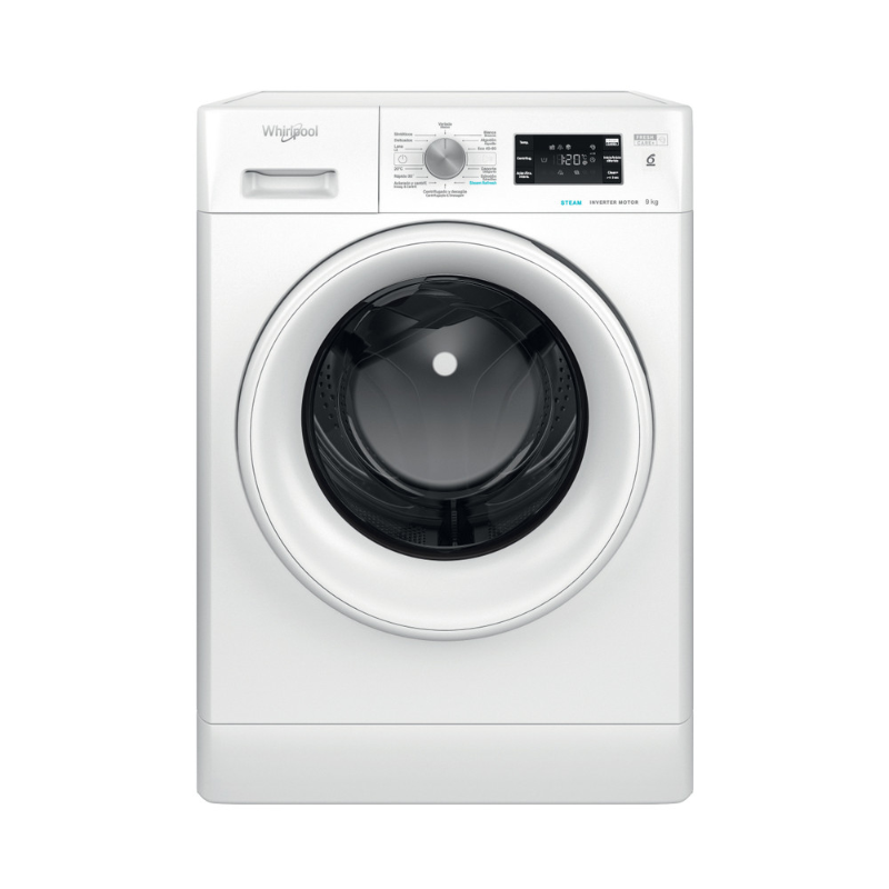 Whirlpool Front-Load Washing Machine 9 kg 1400 rpm FFB9469WVSPT