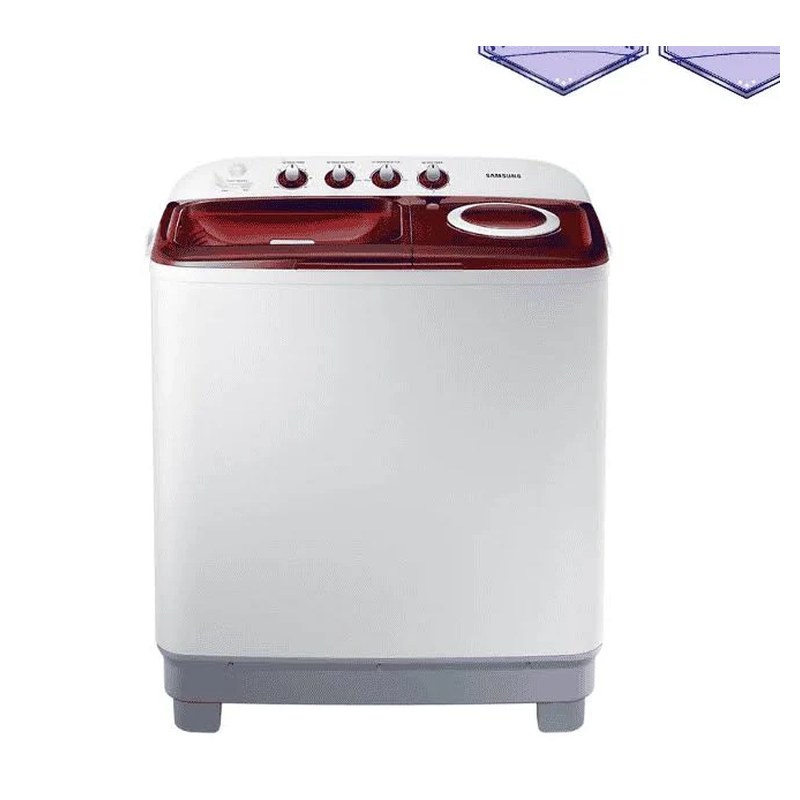 Samsung WT85H3210MG/TC 8.5 kg Twin Tub Washing Machine, White