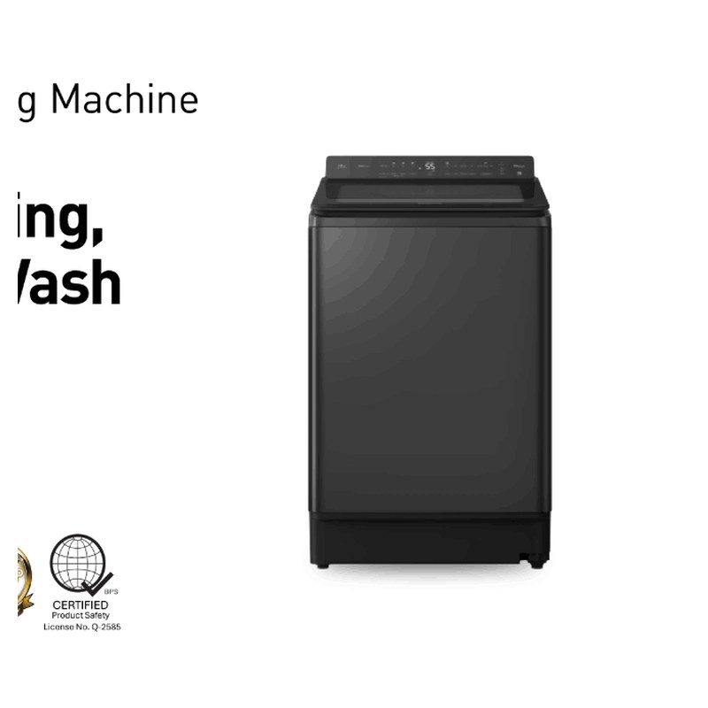 Panasonic NA-FD135X3BM Top Load Washing Machine, 13.5 kg