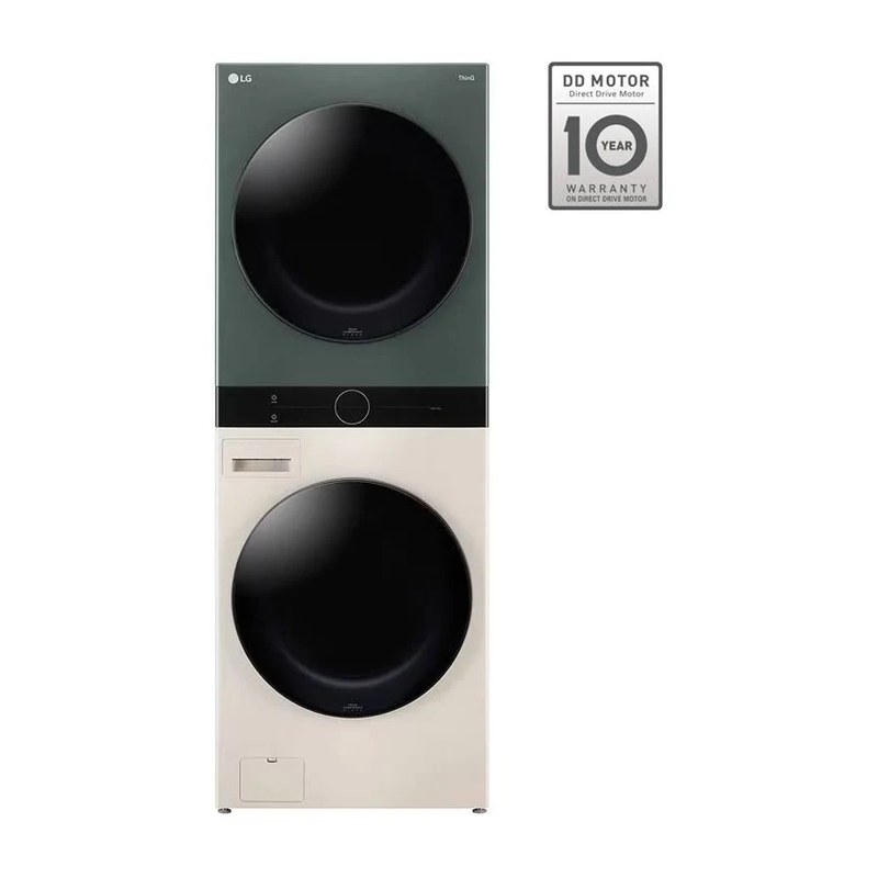 LG WT1410NHEG Objet WashTower 14kg/10kg Washer Dryer Combo