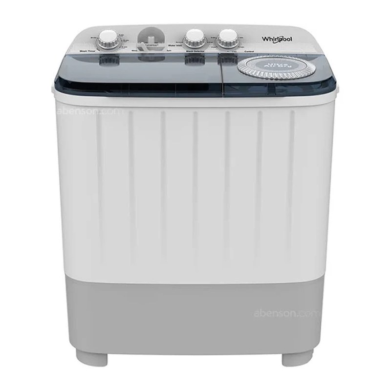 Whirlpool NWDC6503BN Twin Tub Washing Machine, 6.5 kg
