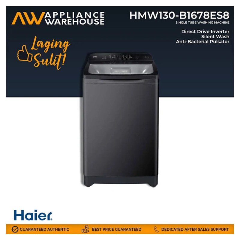 Haier HWM130-B1678ES8 13 kg Top-Load Inverter Washing Machine
