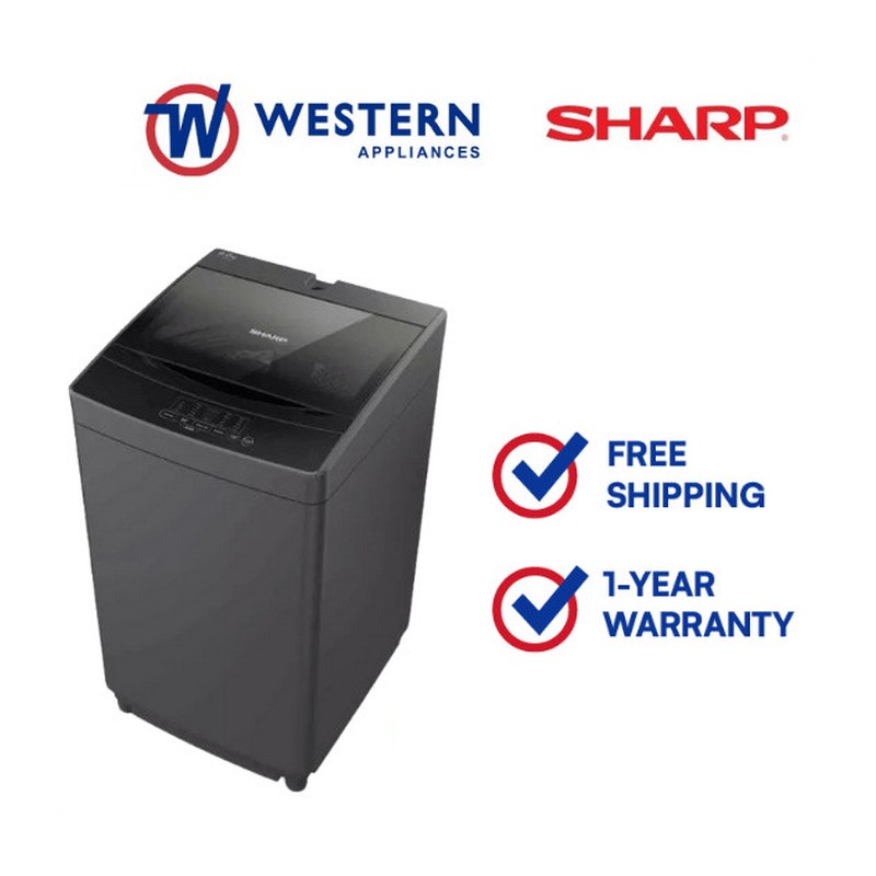 Sharp ES-G70G Top Load Washer, 7 kg Capacity