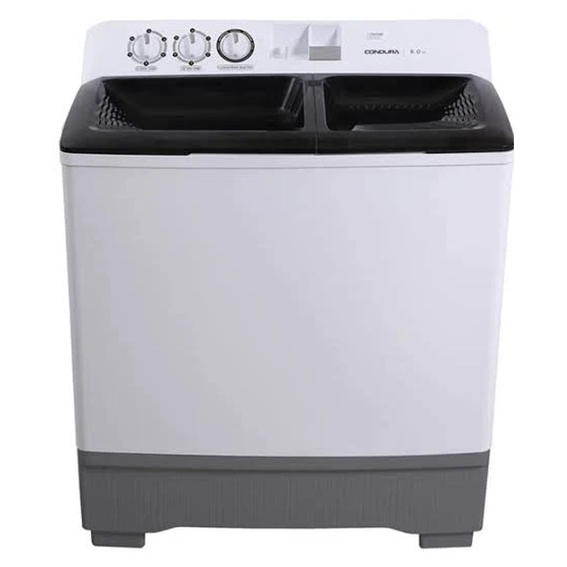 Condura CWM80TTES 8 kg Twin Tub Washing Machine