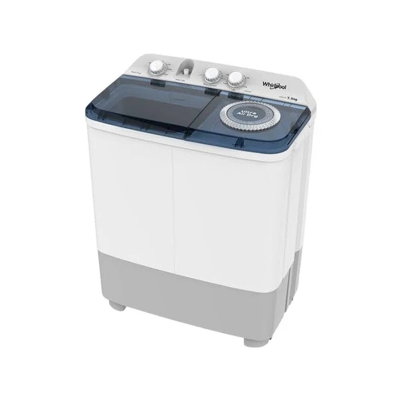 Whirlpool NWDC8503BN Twin Tub Washing Machine, 8.5 kg